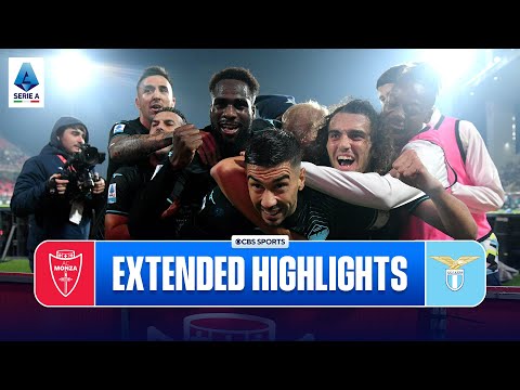 Monza vs. Lazio: Extended Highlights | Serie A | CBS Sports Golazo