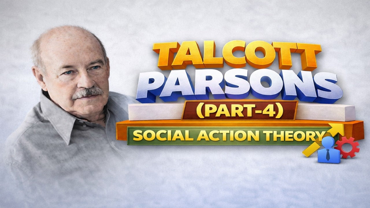 60-Talcott Parsons(Part-4)-Social Action Theory