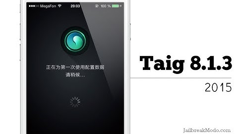 How to Jailbreak iOS 8.3, iOS 8.2, iOS 8.1.3 - TaiG 2.0 on iPhone, iPad, iPod