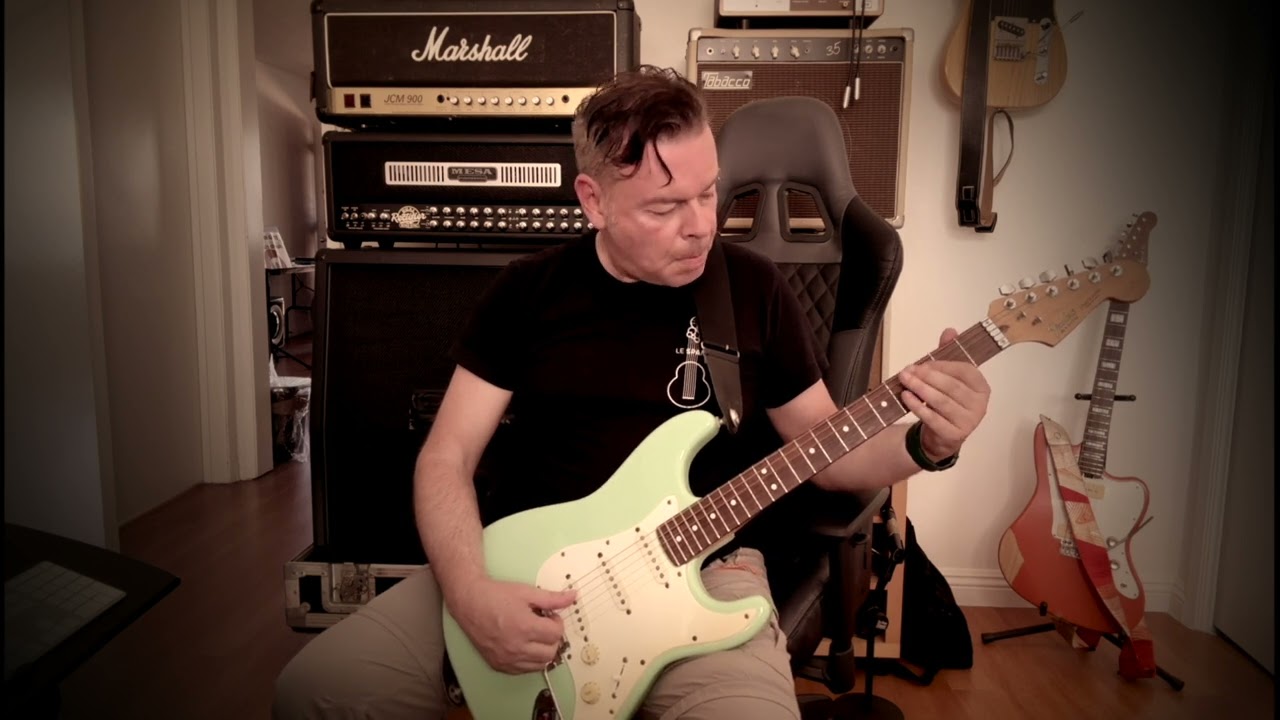 Last Train Home – Pat Metheny Group Cover | Blues-Rock Stratocaster Tribute by Simone Sello