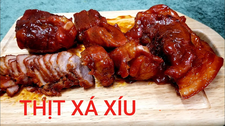 Hướng dẫn làm thịt xá xíu