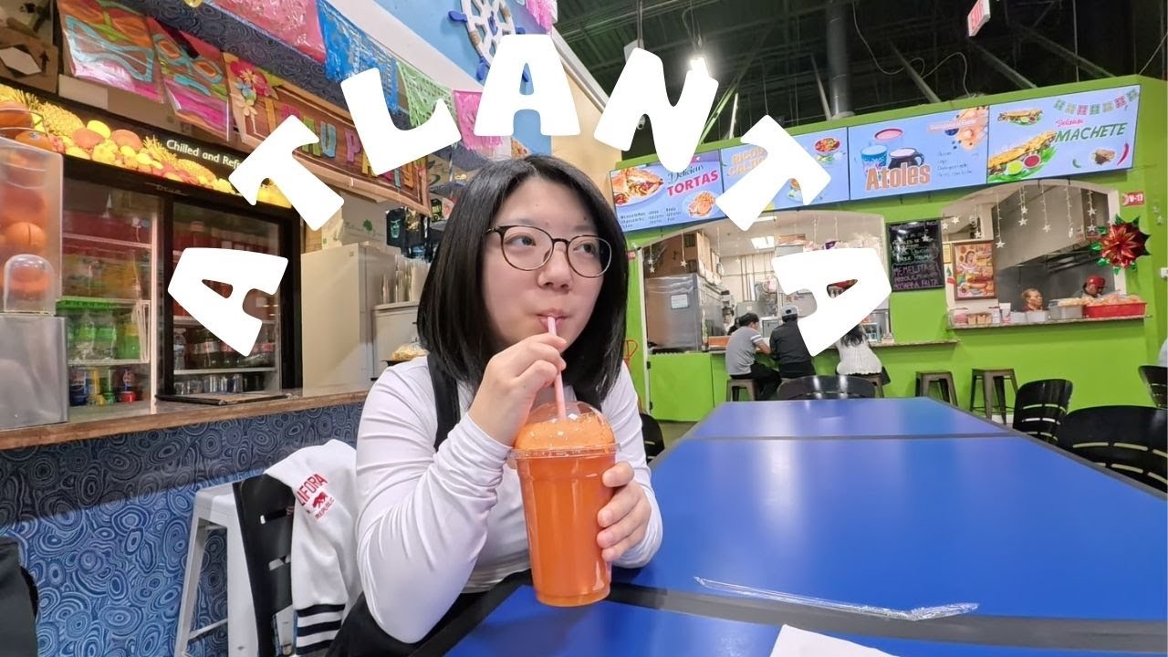 atlanta shopping vlog - asian markets, kpop store, hispanic mall