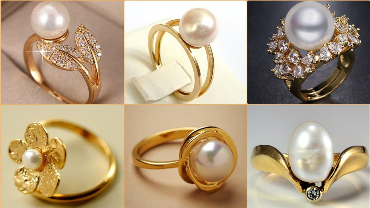 Buy Impon Daily Wear Pearl Ring Panchaloha Moti Ring Design Imitation  Jewellery