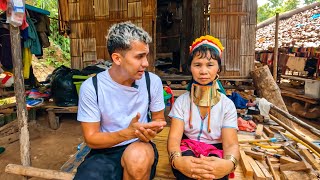 The HARSH reality of the women with GIRAFFE NECKS | Padaung Tribe