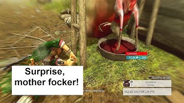 Surprise! AC4 Multiplayer Event Bloodbath St Matieu DM2 new Deathmatch area. Green Stowaway