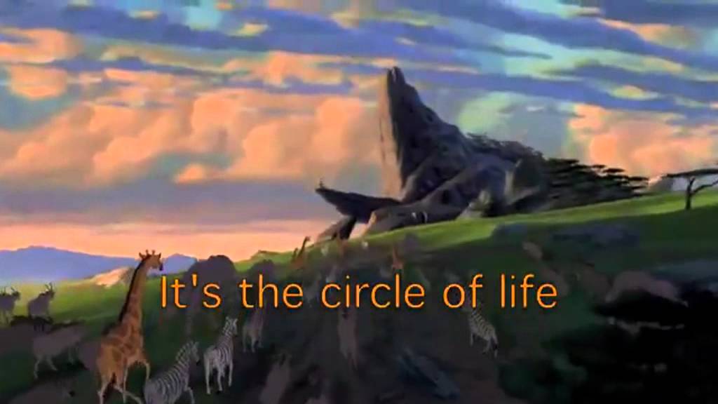 the circle of life karaoke - YouTube