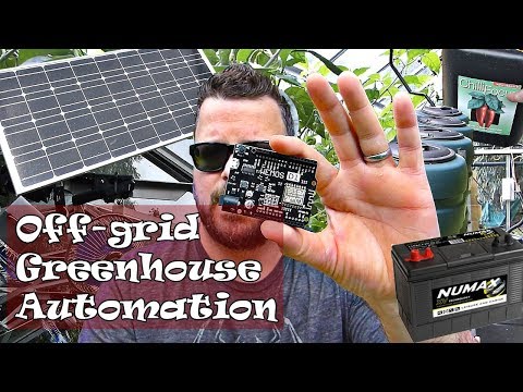 Off-grid Greenhouse And Garden Automation