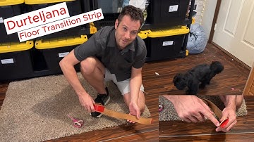 Durteljana Floor Transition Strip Vinyl Self Adhesive Trim