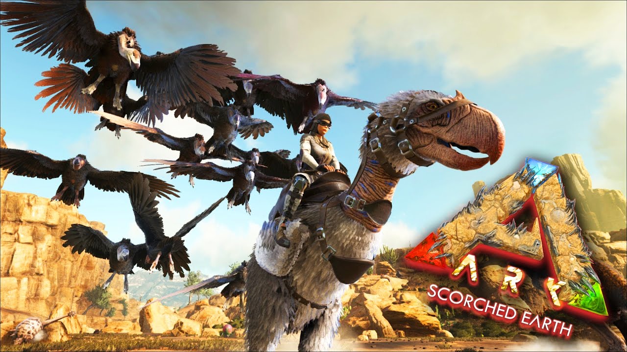 ark scorched earth, ark survival evolved, ark vautour, ark vulture, ark f.....