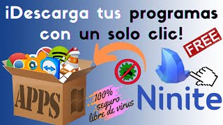 Descarga FACIL e instala GRATIS los mejores PROGRAMAS INDISPENSABLES | NINITE 2024 | WINDOWS