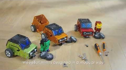 WeeeBot mini STEAM Coding Education Robot