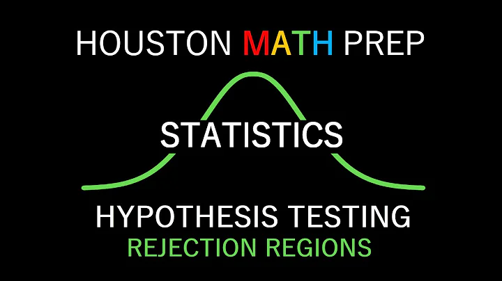 Hypothesis Testing - Rejection Regions