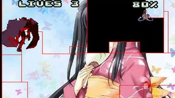 AMIGA just4qix 68k By MrLogan JUST 4 QIX JUST FOR QIX 68k ITS QIX CLONE ALSO ON DINGOO GALS PANIC IN