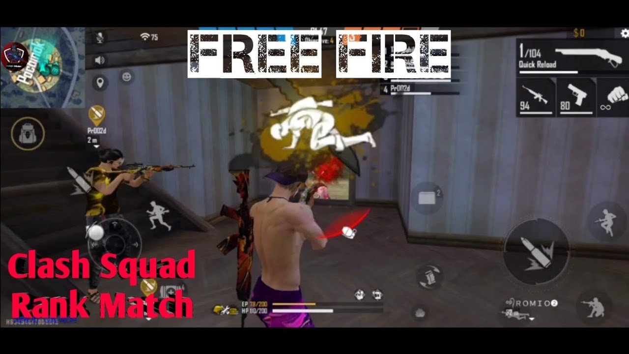 Clash Squad Rank Match || Garena Free Fire Gameplay || Army Gamer - YouTube
