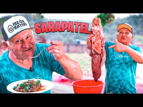 SARAPATEL DE MIÚDOS DE PORCO, APRENDA A FAZER CORRETAMENTE !