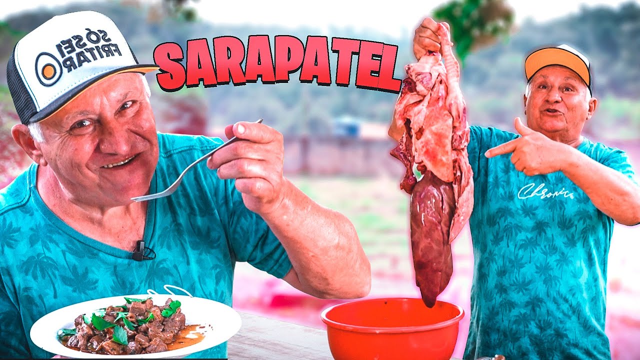 SARAPATEL DE MIÚDOS DE PORCO, APRENDA A FAZER CORRETAMENTE !