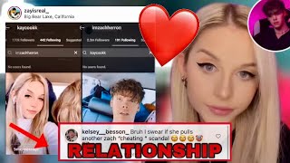 FANS QUESTION THE OFF AND ON RELATIONSHIP OF ZACH HERRON AND KAY COOK *BROKE UP/STILL TOGETHER?!*