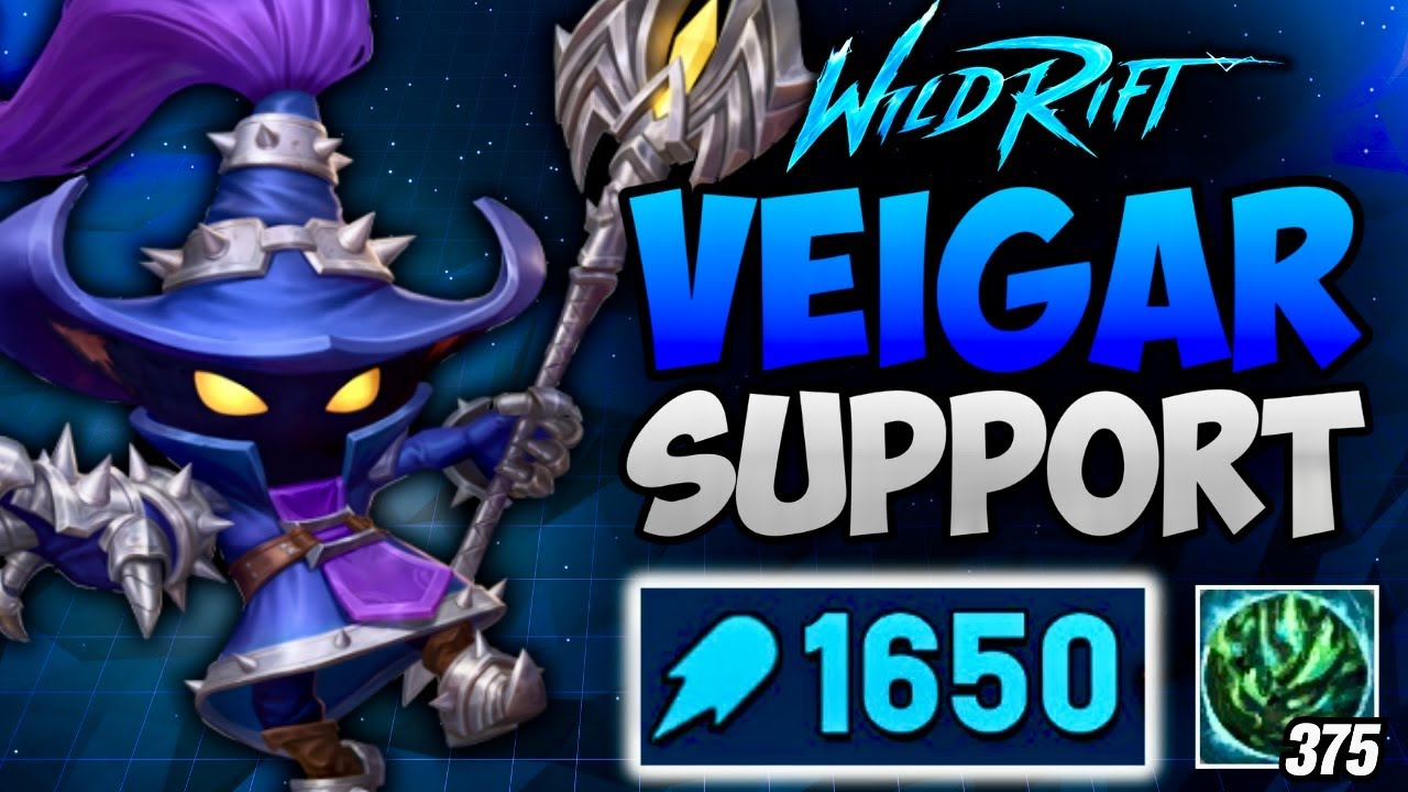 Wild Rift: 1650 AP VEIGAR SUPPORT - Break The Meta - Veigar Support Gameplay Guide & Build