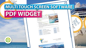 PDF Widget 🗄️ Interactive Multitouch Software