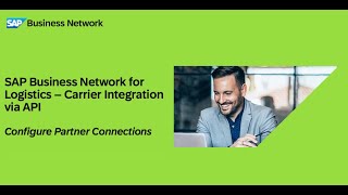 Carrier Integration via API - Configure Partner Connections application configuration screenshot 1