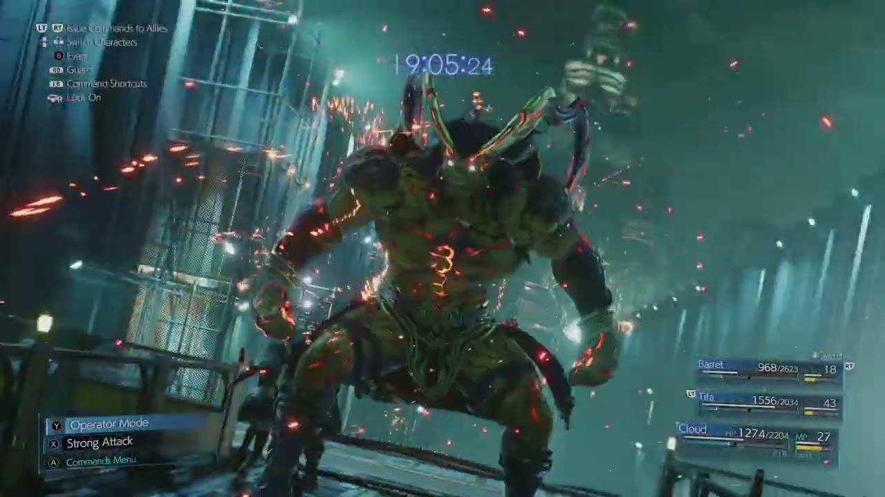 THE AIRBUSTER! Epic Boss Fight on the Bridge | Final Fantasy VII Remake | Part 16