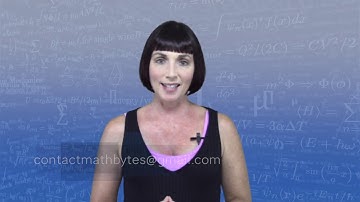 Math Bytes w/ Allison: 1 of 7, Solving Algebraic Equations- Combining Like Terms