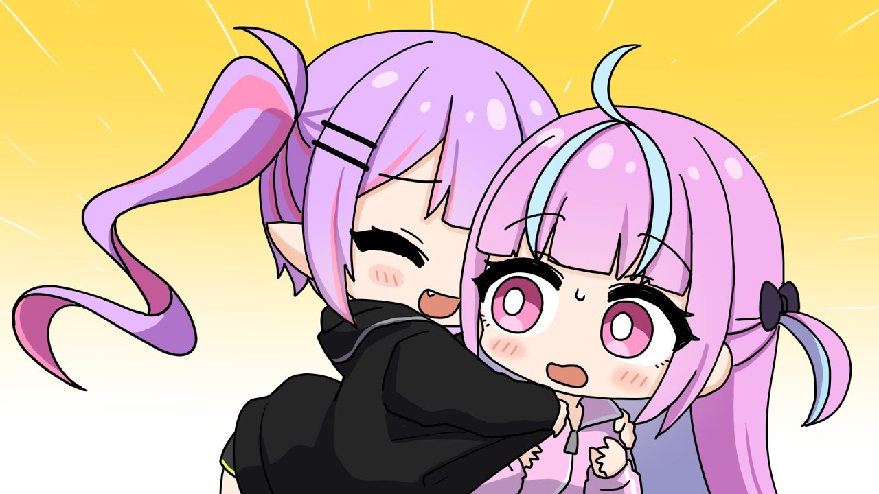 Towa being sweet on Aqua!?【Hololive AnimatedClip/Eng sub】【Aqua/Towa】