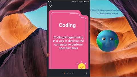 Daily Bytes #video#CuriousJr#Coading on mobile app..