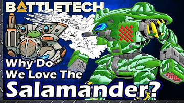 Why Do We Love The Salamander? #BattleTech Lore / History