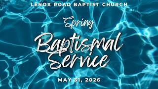 LRBC Sunday Service || May 31St, 2026
