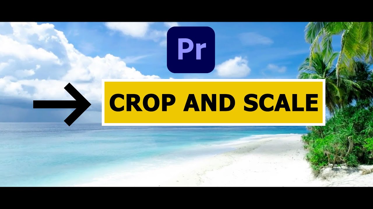 How To Crop And Scale Videos In Premiere Pro Tutoiral cc - YouTube