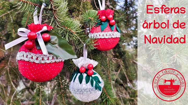 Bolas o esferas navideñas para el árbol