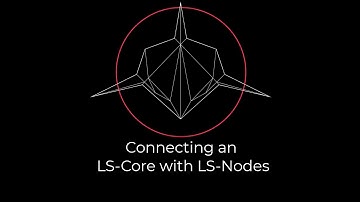 Connecting an lightShark LS-Core with LS-Nodes