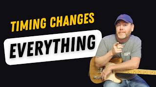 The Key to Guitar Licks is Timing