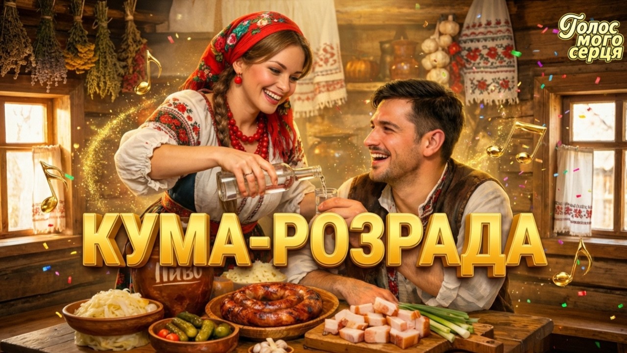 КУМА — РОЗРАДА 🥂 Найкраща пісня про куму! (Прем'єра 2026) — Голос мого серця