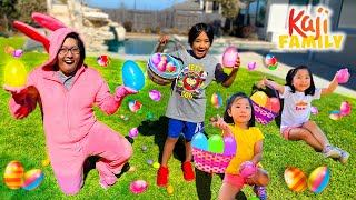 Best EASTER EGG HUNT Activities with Ryan Emma and Kate! by Kaji Family 339,151 views 4 weeks ago 34 minutes