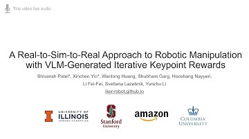 A Real-to-Sim-to-Real Approach to Robotic Manipulation with VLM-Generated Iterative Keypoint Rewards