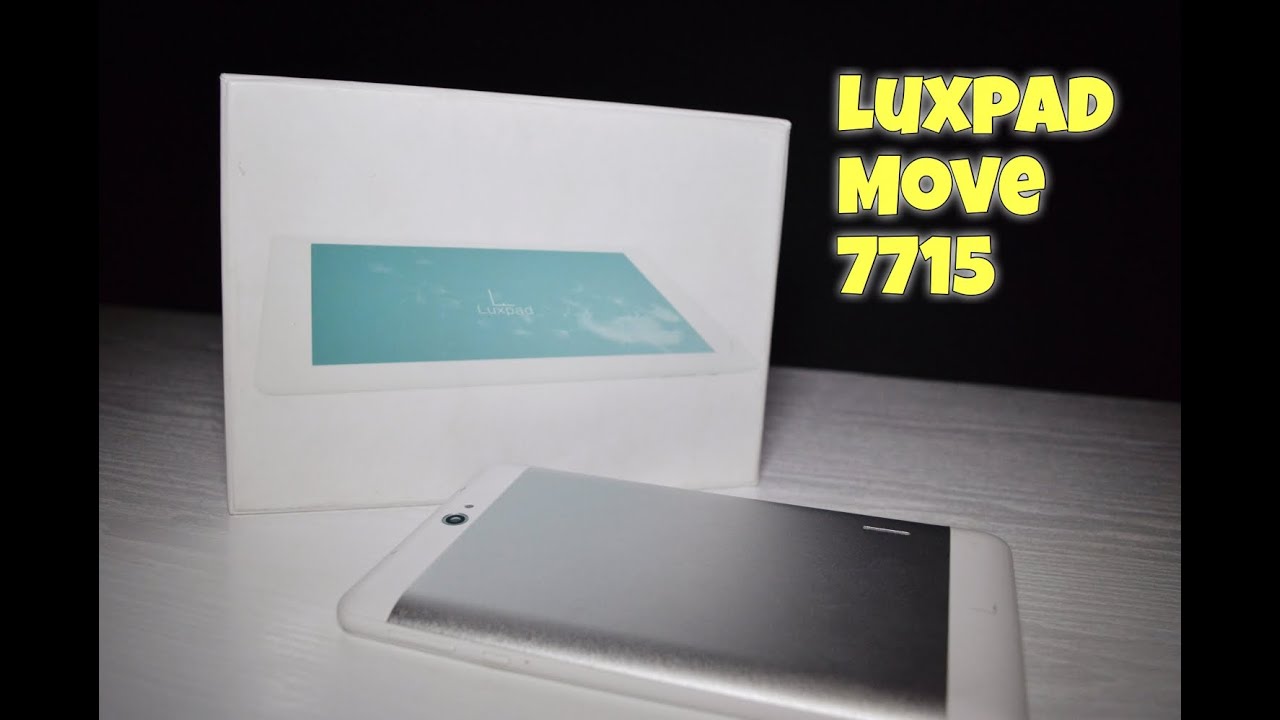 Бюджетный планшет c 3G - Luxpad mOVE 7715