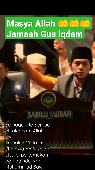 Shalawat Jibril Gus iqdam Hadroh pusat