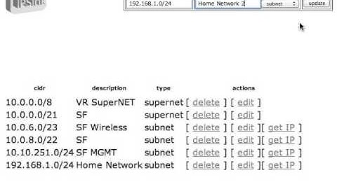 IP Sink ipam utility