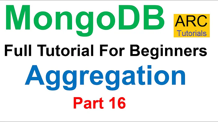 MongoDB Tutorial For Beginners #16 - Aggregation in MongoDB