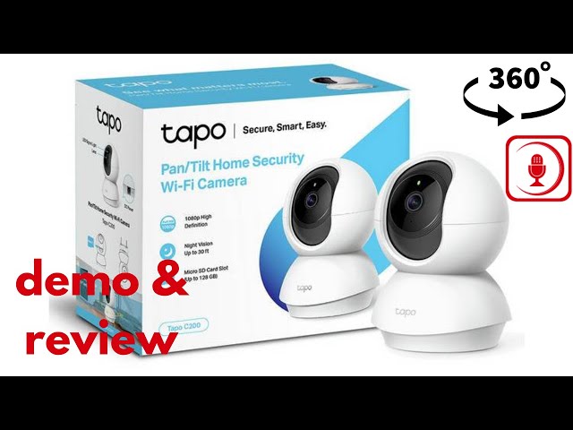 TAPO C200 TP LINK PAANO MAG-SETUP Unboxing