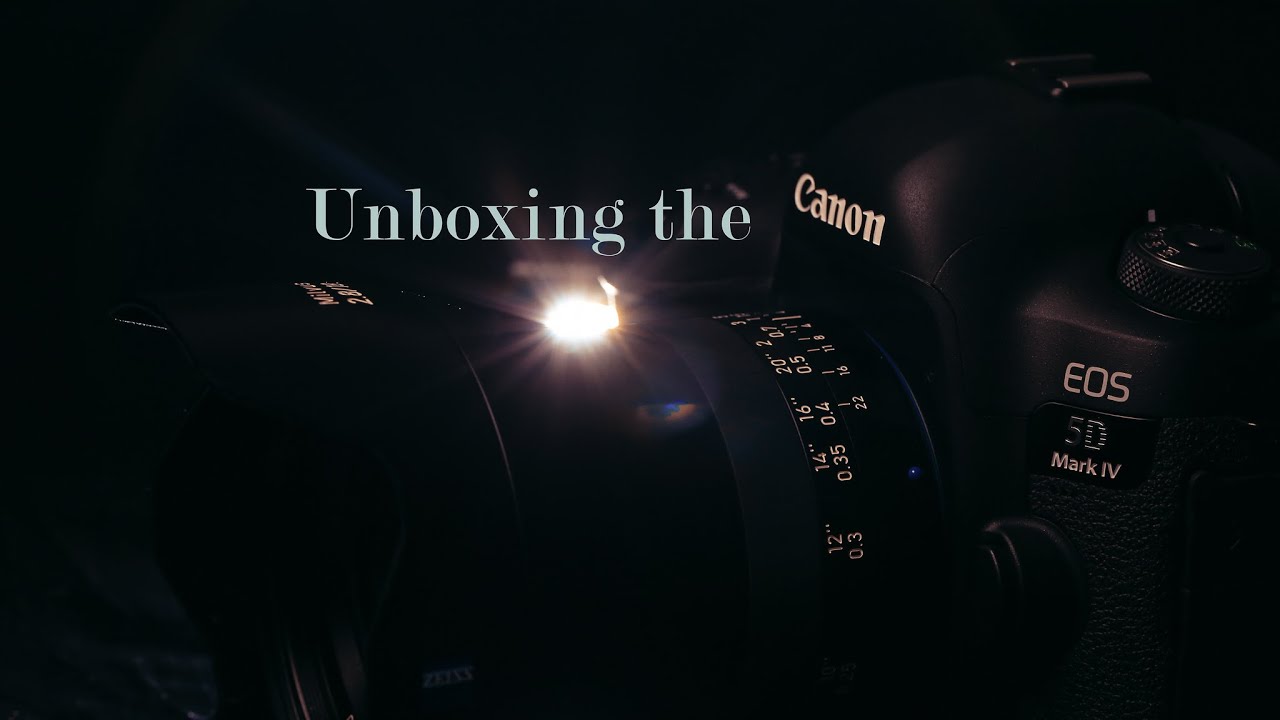 Canon EOS 5D Mark IV (5D4) Unboxing and First Look - YouTube