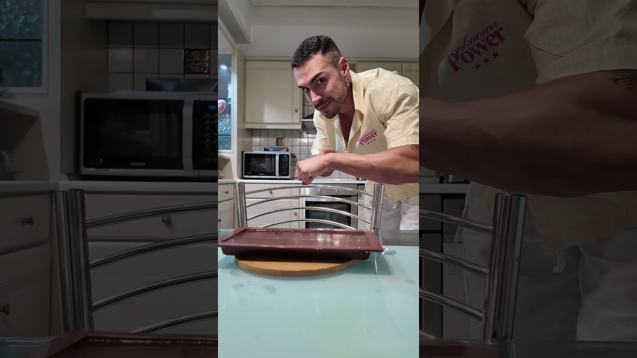 Έφτιαξα διάφανη σοκολάτα