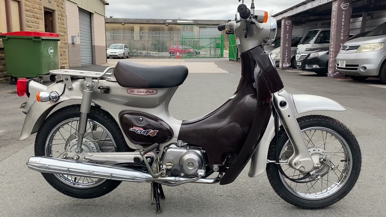 1999 Honda Little Cub super low mileage ref 2716 - YouTube