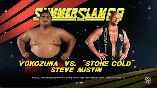 Yokozuna Vs Stone Cold WWE 2K23 wwe2k23