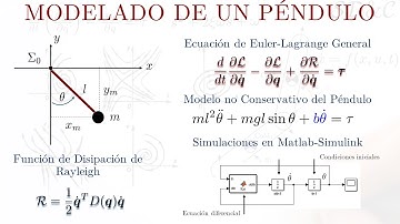 Modelo de Pendulo | Caso no Conservativo + Simulaciones