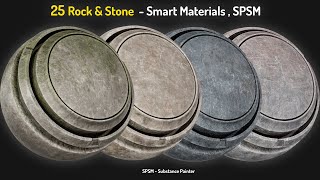 Rock Smart Materials For Substance Painter