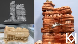 Star Wars Beggars Canyon - Mandos Test Flight Diorama