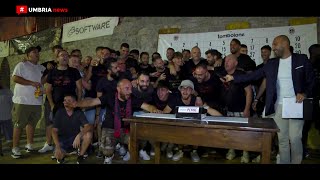 La carica dei mille \/\/ Cena dello sport a Pietralunga con Giuliano Tartufi [UMBRIAnews]